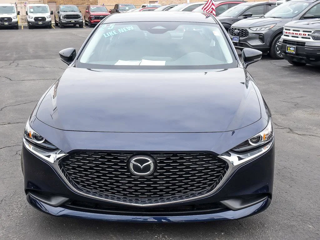 Used 2025 Deep Crystal Blue Mica Mazda 2.5 S Select Sport image 2