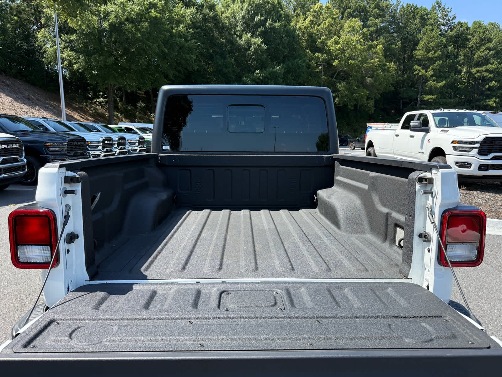 Used 2024 Bright White Clearcoat Jeep Sport image 28