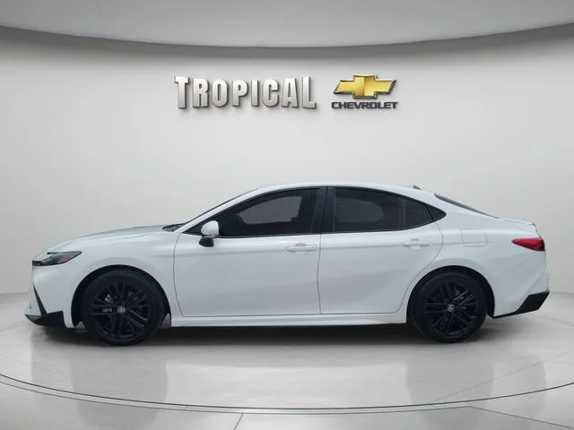 Used 2025 White Toyota LE image 2