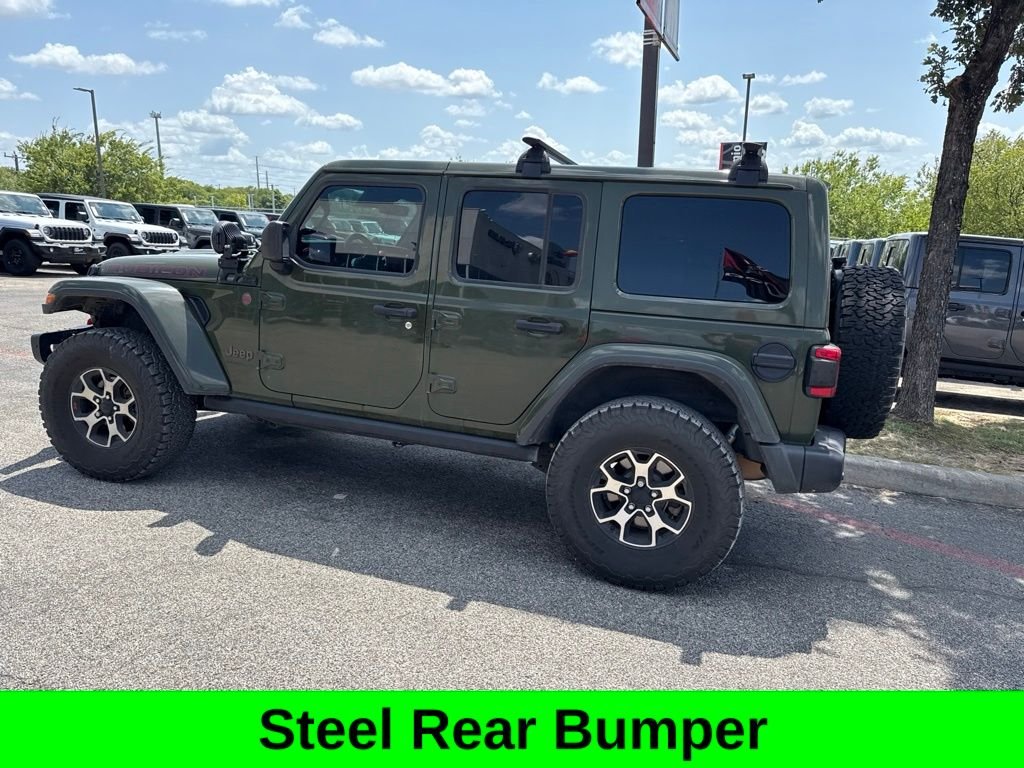 Used 2021 Green Jeep Unlimited Rubicon image 16