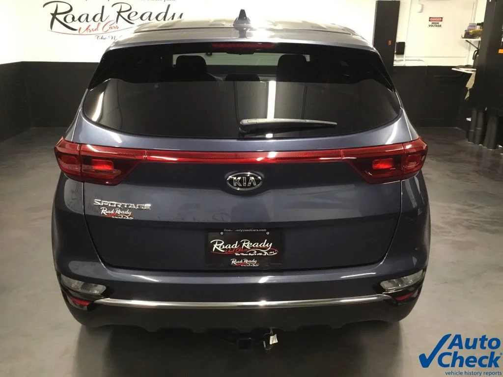 Used 2020 Blue Kia LX image 9