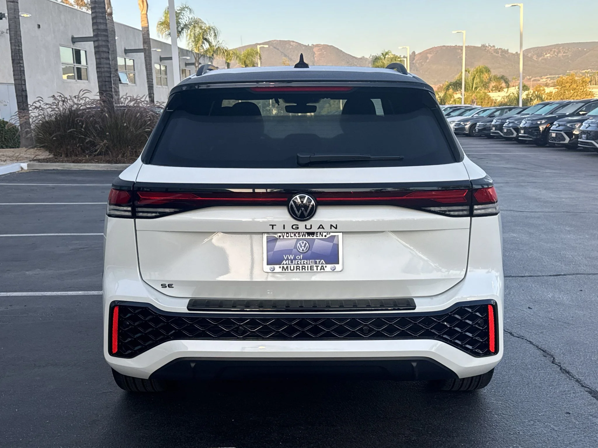 New 2026 Opal White Pearl Volkswagen SE R-Line Black image 6