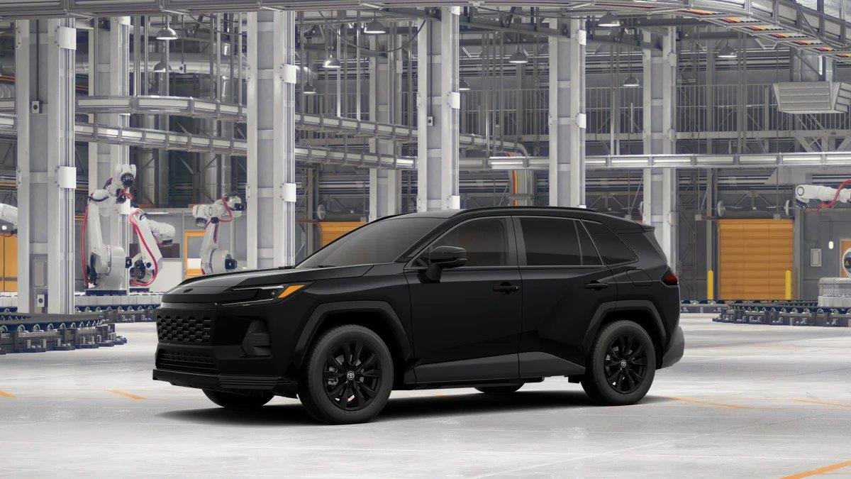 New 2026 Midnight Black Metallic Toyota  SE image 3