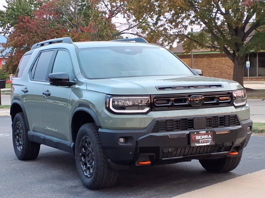New 2027 Ash Green Metallic Honda TrailSport Blackout image 14