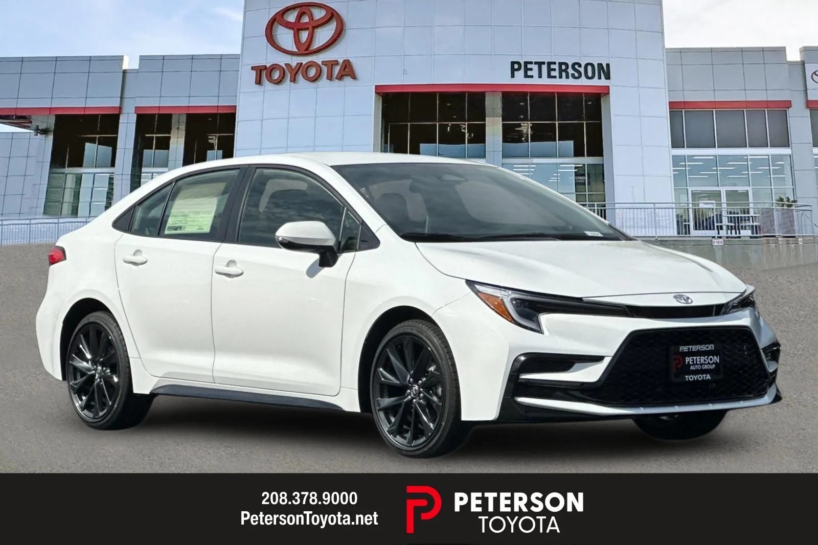 New 2026 White Toyota SE image 1