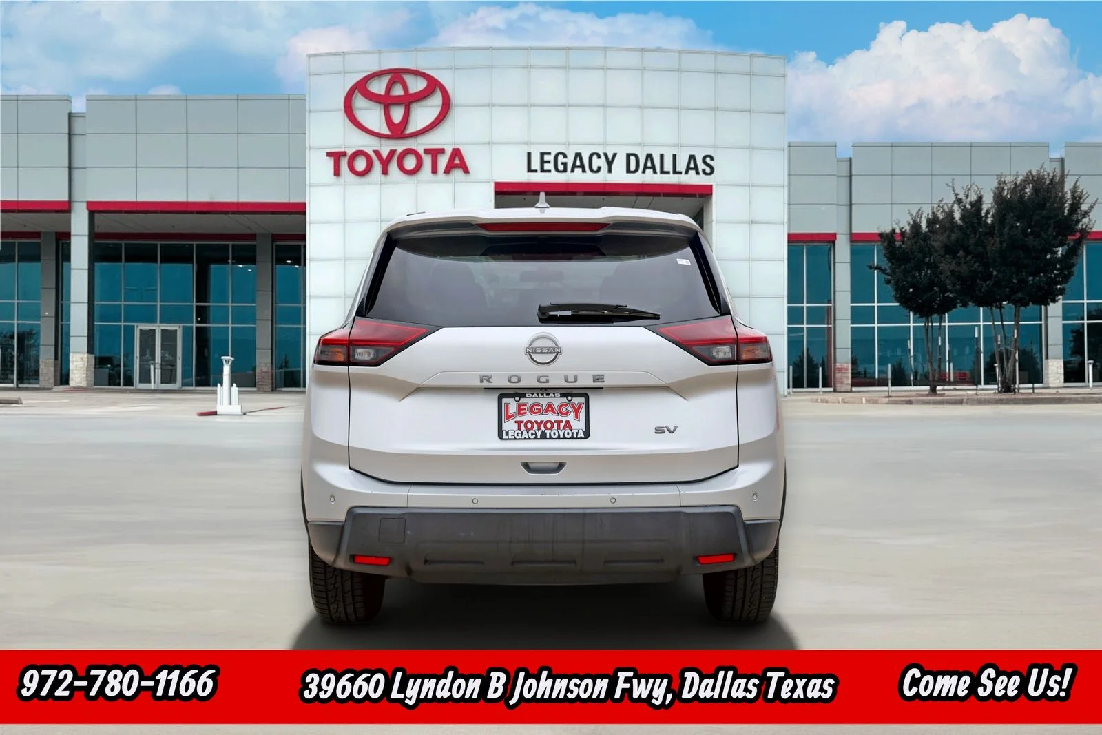 Used 2024 Silver Nissan SV image 8