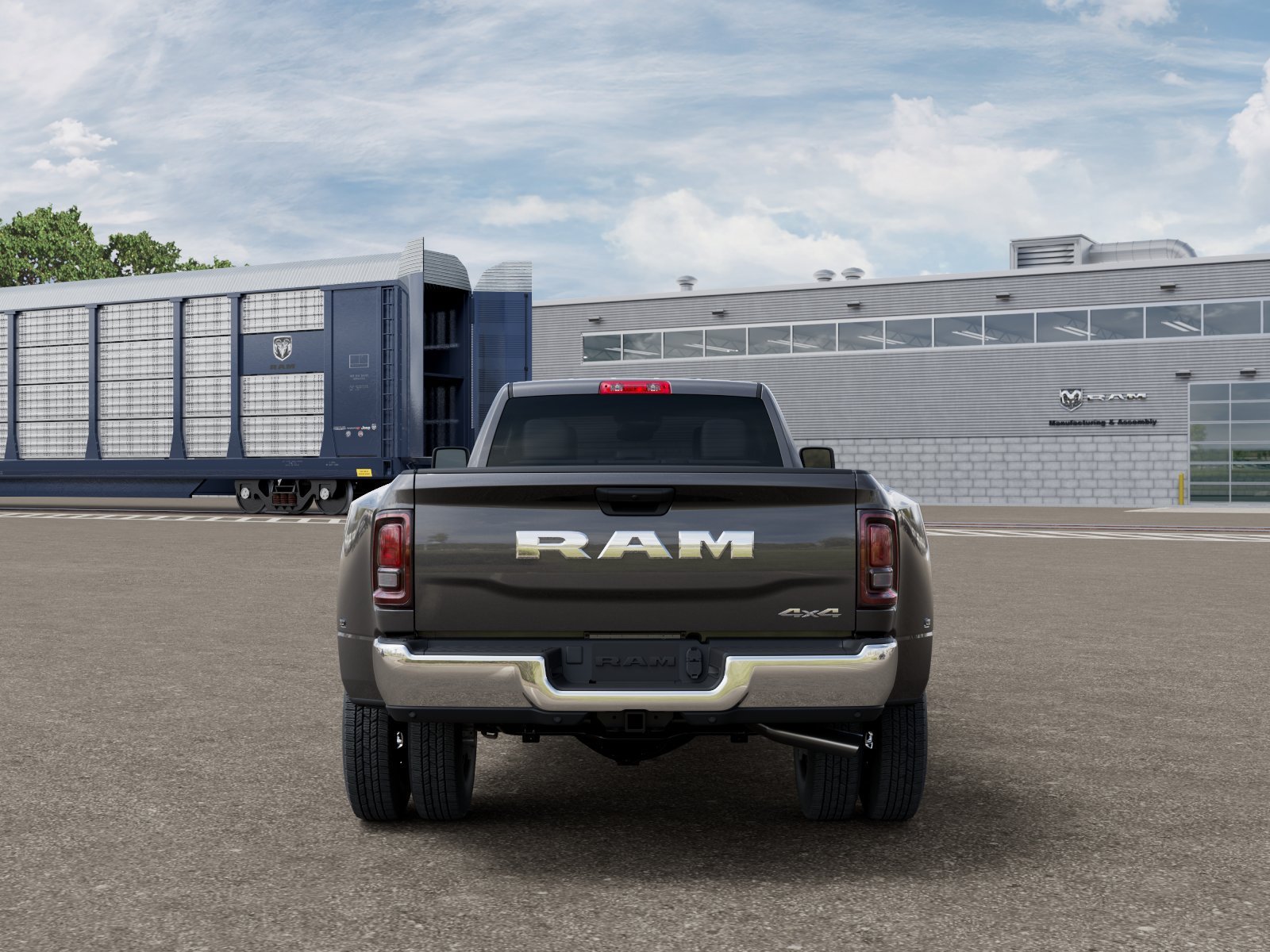 New 2026 Granite Crystal Metallic Clear-Coat Exterior Paint RAM Tradesman image 7