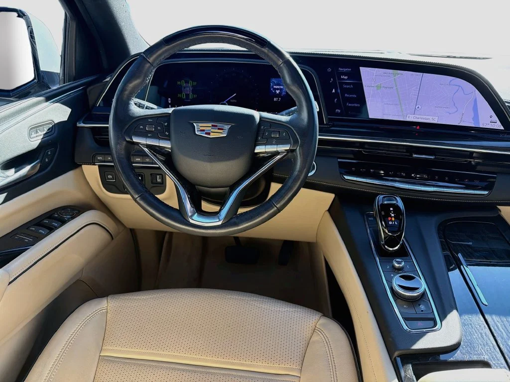 Used 2024 Crystal White Cadillac Premium image 24