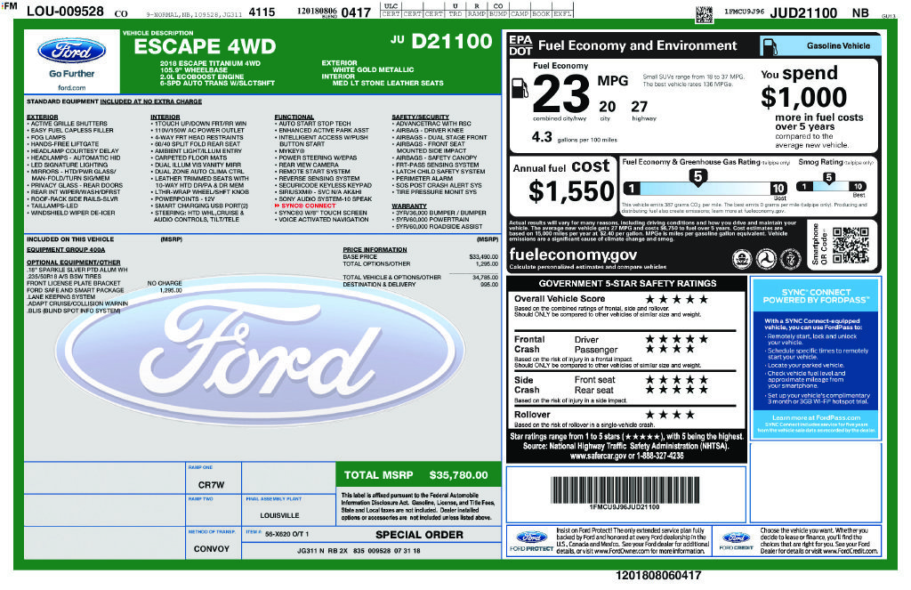 Used 2018 Gold Ford Titanium image 11