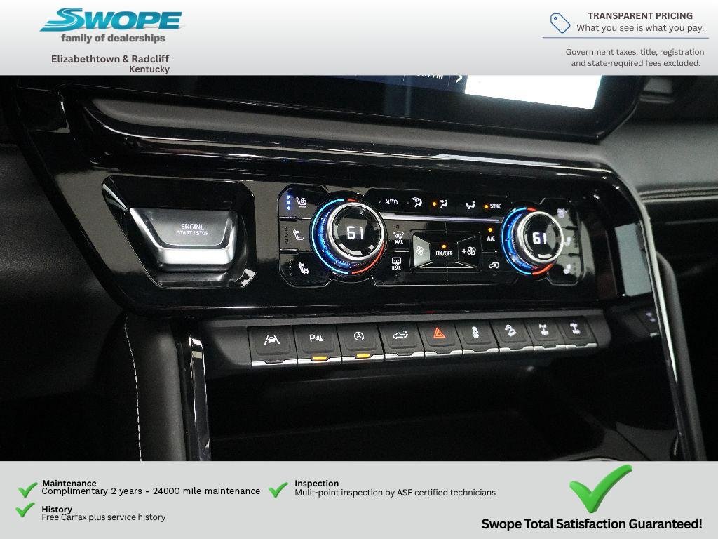 Used 2024 Onyx Black GMC AT4X image 26