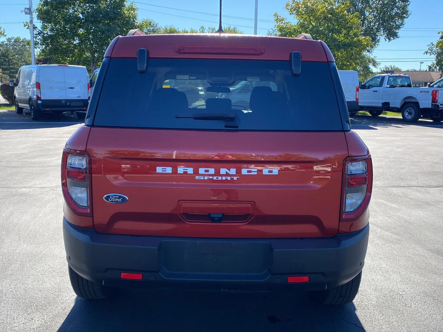 Used 2024 Hot Pepper Red Tinted Clearcoat Ford Big Bend image 9