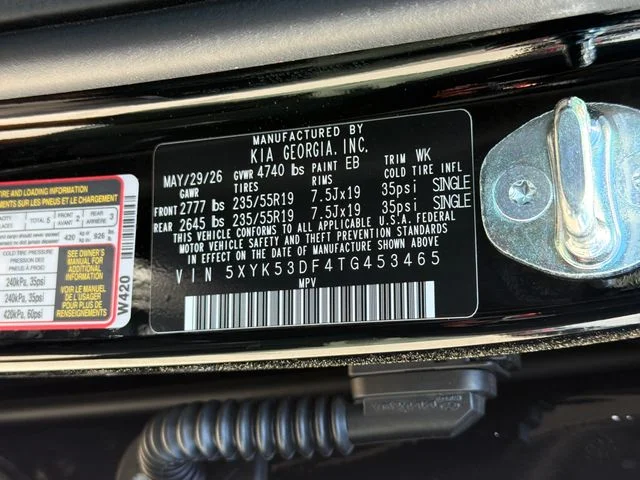 New 2026 Ebony Black Kia SX Prestige image 26