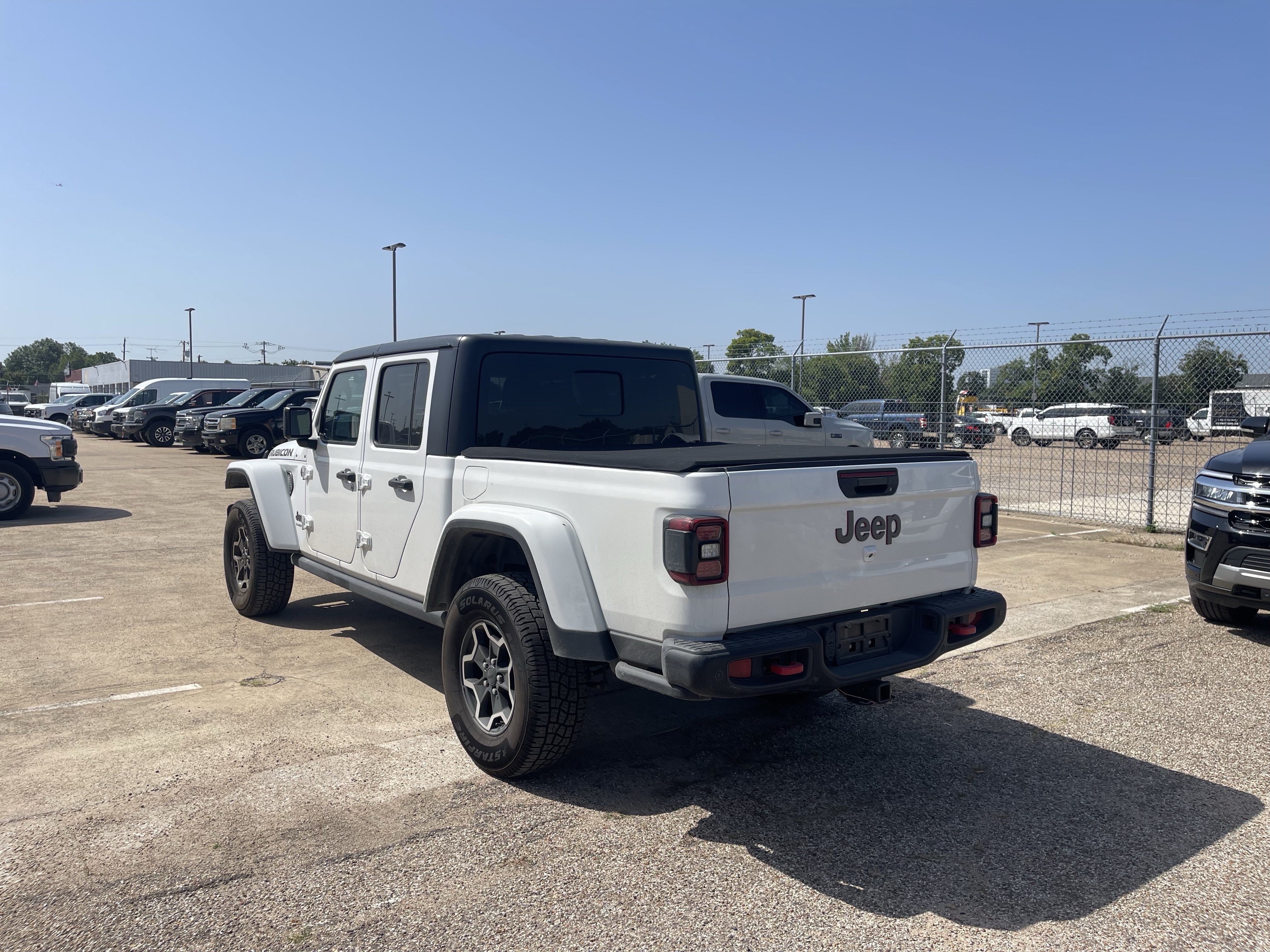 Used 2020 Bright White Clearcoat Jeep Rubicon image 4