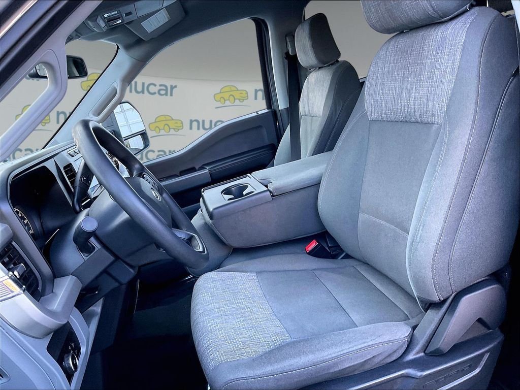 Used 2023 Carbonized Gray Metallic Ford XLT FX4 CrewCab image 10