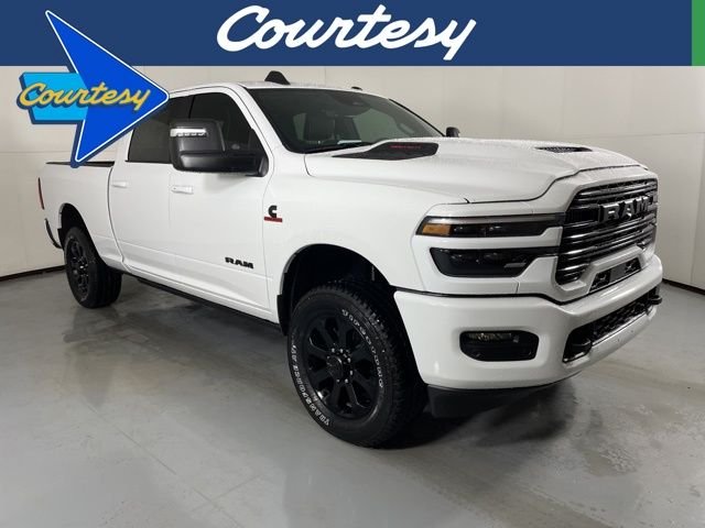 Bright White Clear-Coat Exterior Paint 2026 RAM 2500 Pickup Truck Four-Wheel Drive 