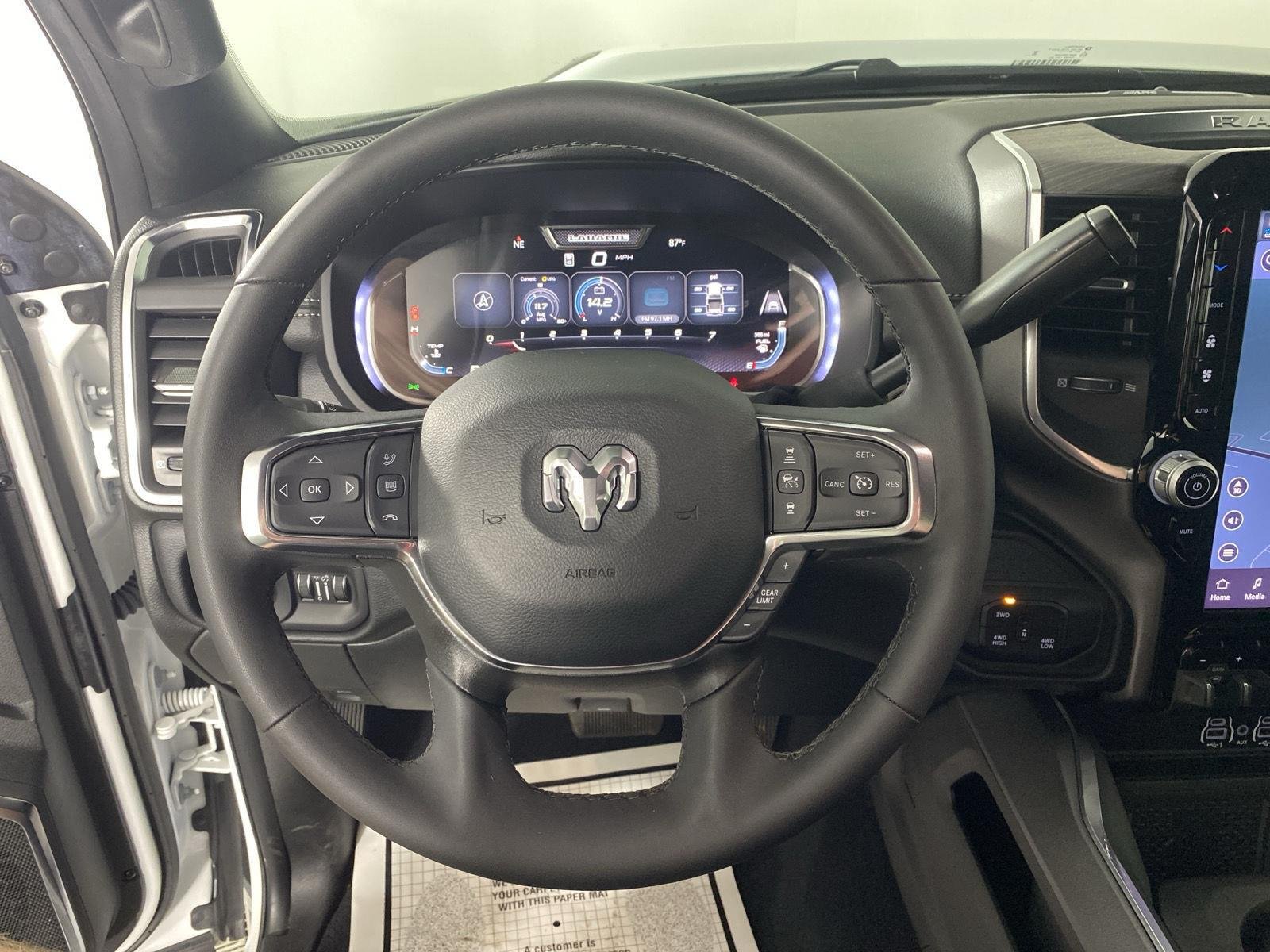 Used 2026 Bright White Clearcoat Ram Laramie image 21