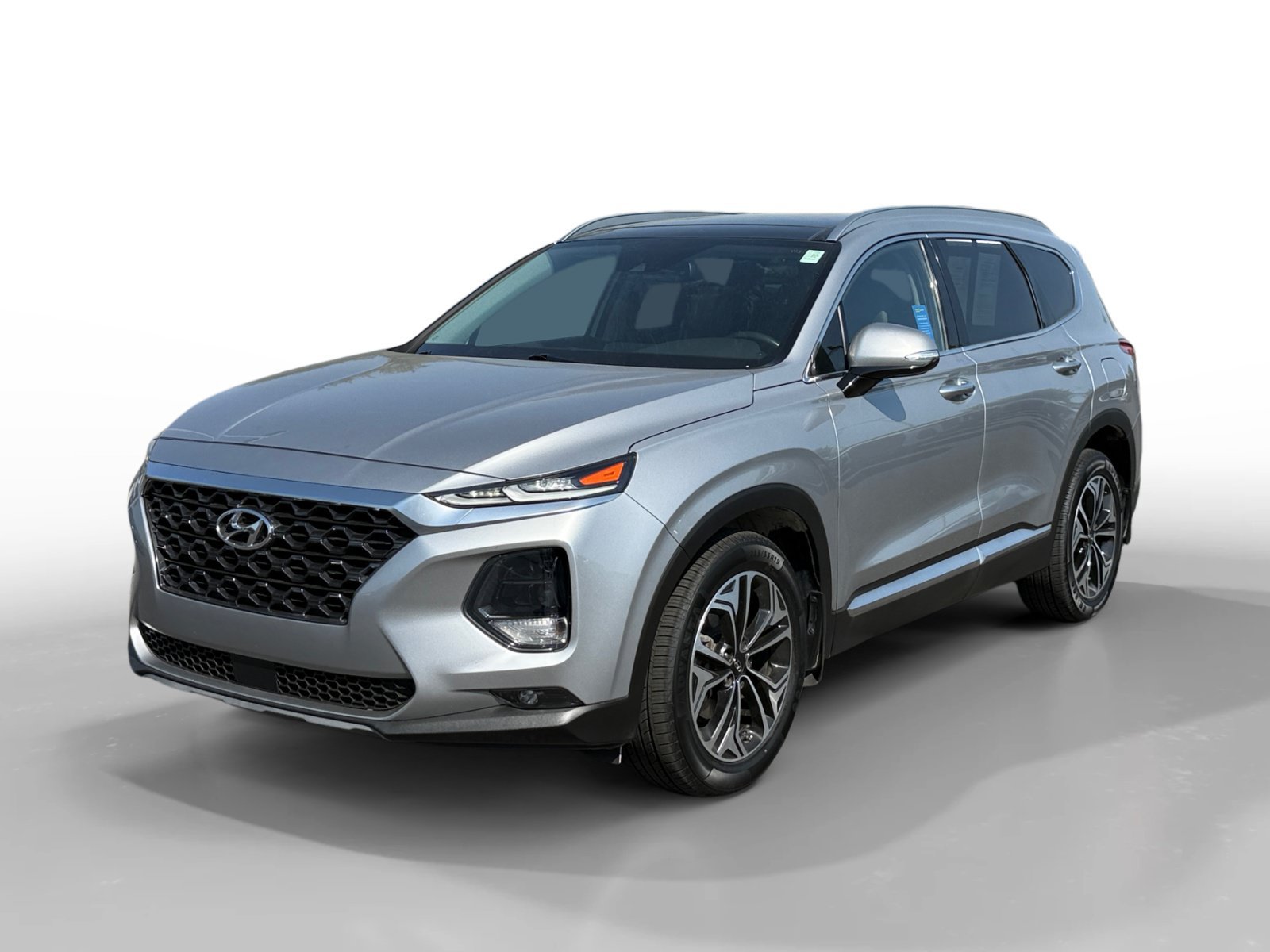 Used 2020 Shimmering Silver Pearl Hyundai SEL image 1