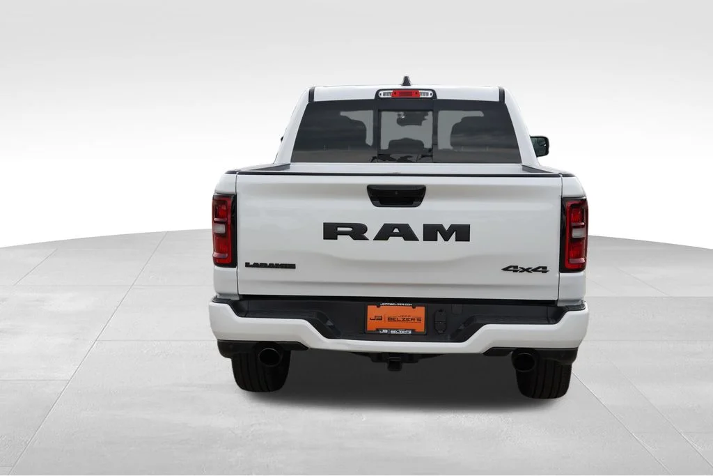 New 2026 Ivory White Tri-Coat Pearl-Coat Exterior Paint RAM Laramie image 5