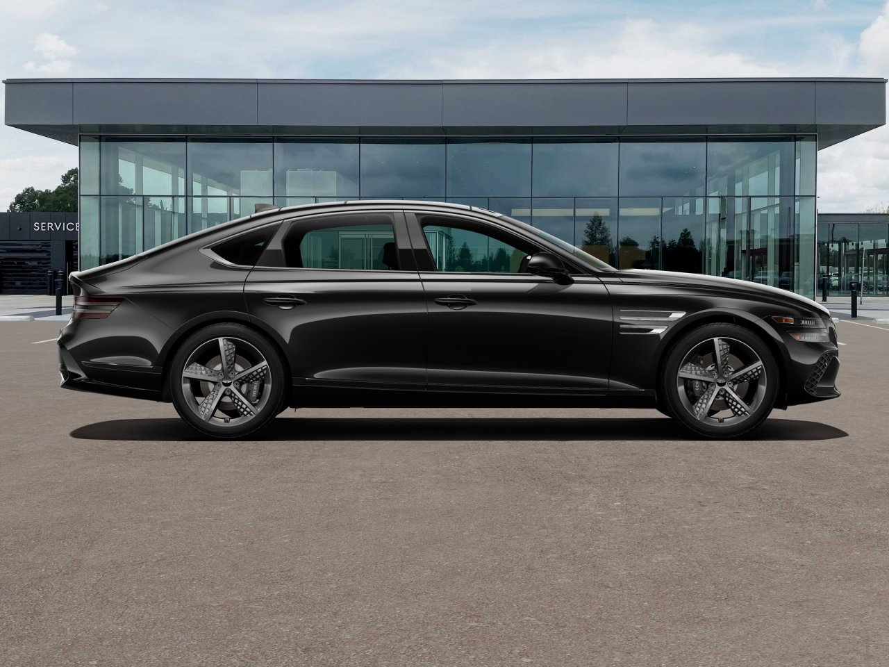 New 2025 Black Genesis 3.5T SPORT PRESTIGE image 38