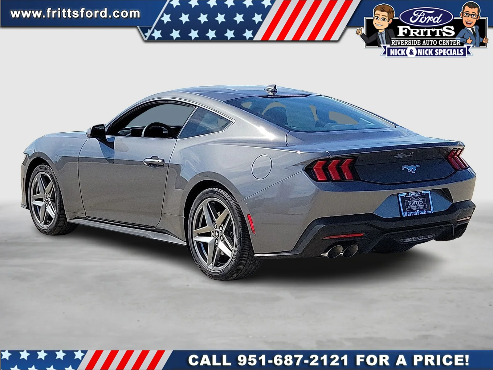 New 2026 Carbonized Gray Metallic Ford EcoBoost® Fastback image 2
