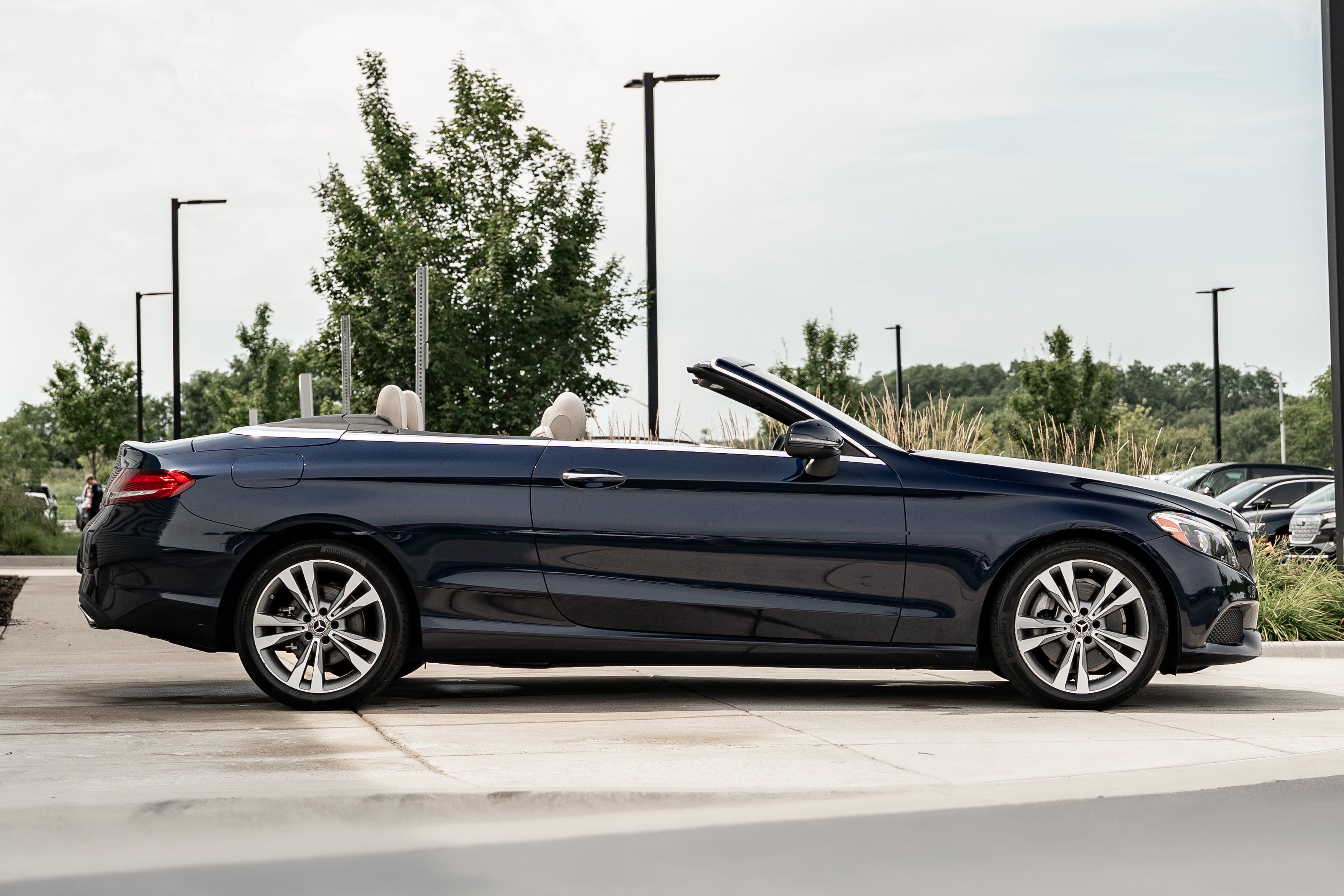 Used 2017 Brilliant Blue Metallic Mercedes-Benz C 300 image 3