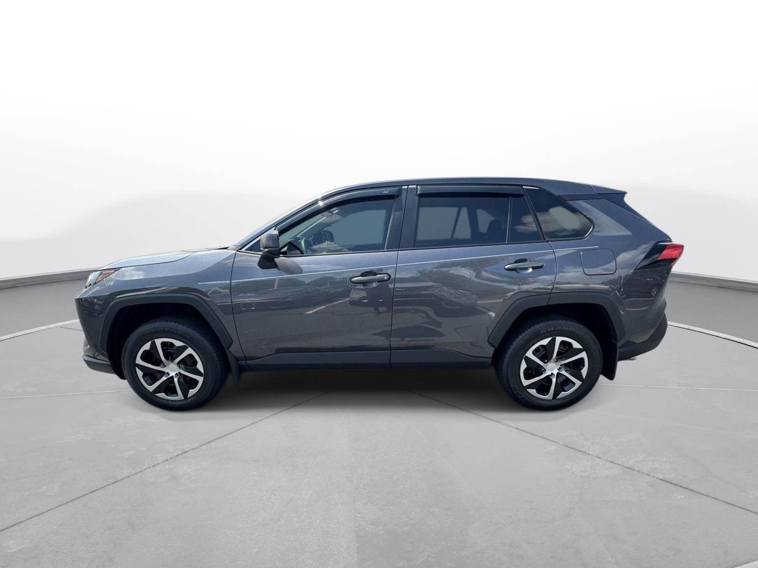 Used 2025 Magnetic Gray Metallic Toyota LE image 9
