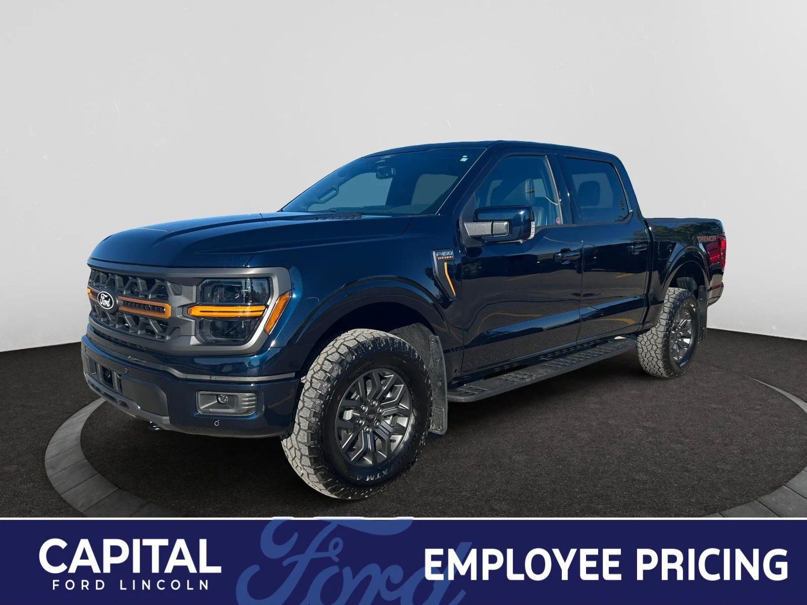 New 2026 Antimatter Blue Metallic Ford Tremor image 1