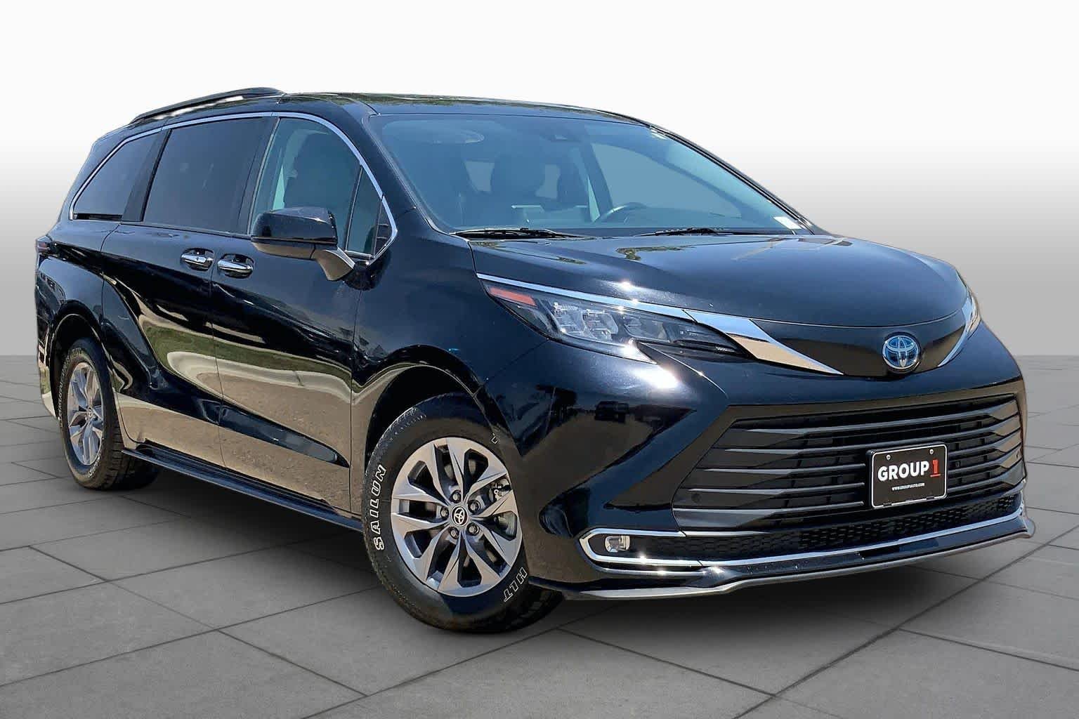 Used 2024 Midnight Black Metallic Toyota XLE image 3