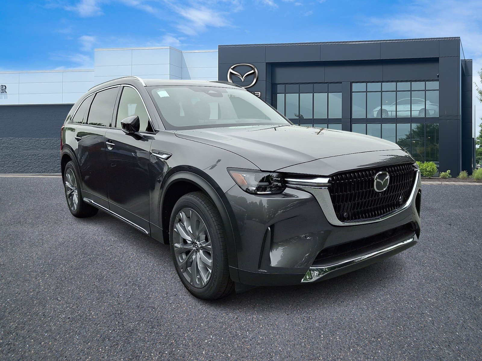New 2026 Machine Gray Metallic Mazda Premium Plus image 1