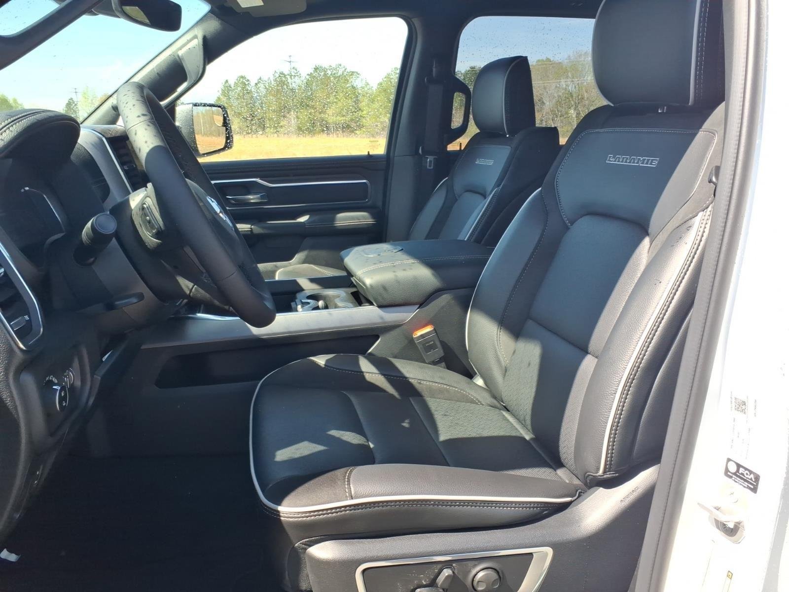 New 2026 Bright White Clear-Coat Exterior Paint RAM Laramie image 17