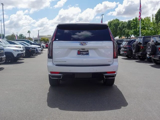 Used 2024 White Cadillac Premium Luxury image 7
