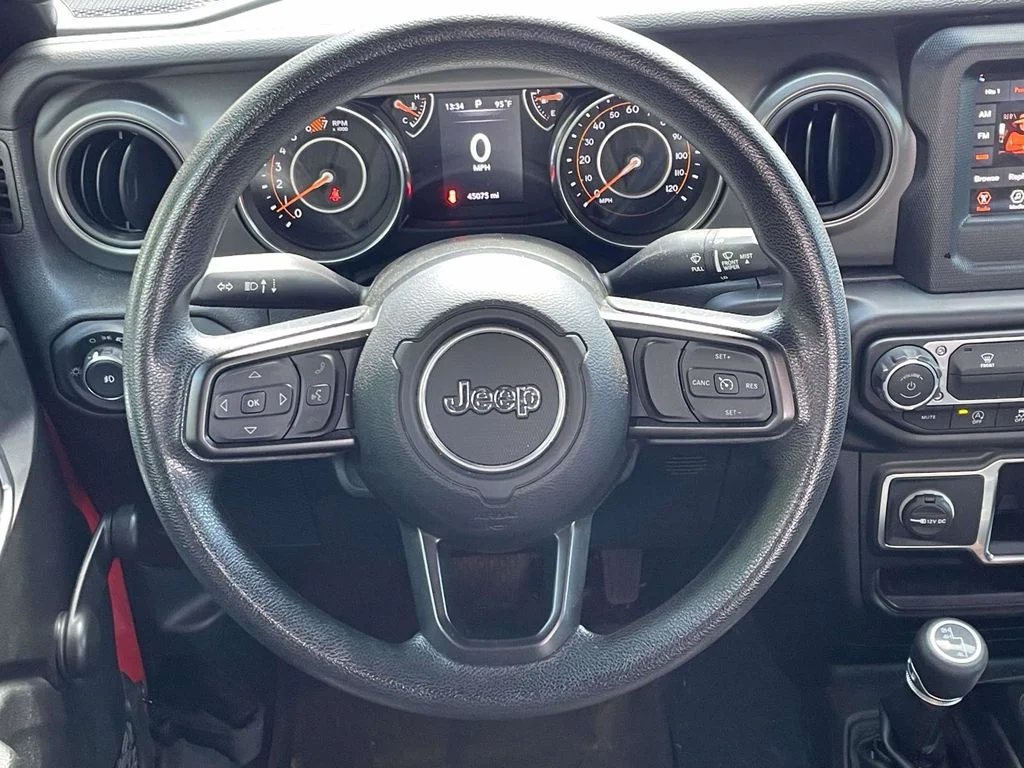Used 2022 Red Jeep Unlimited Sport image 18