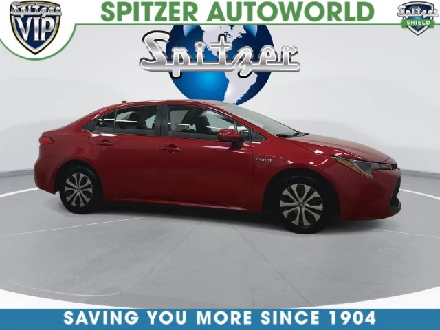 Used 2021 Red Toyota LE image 3