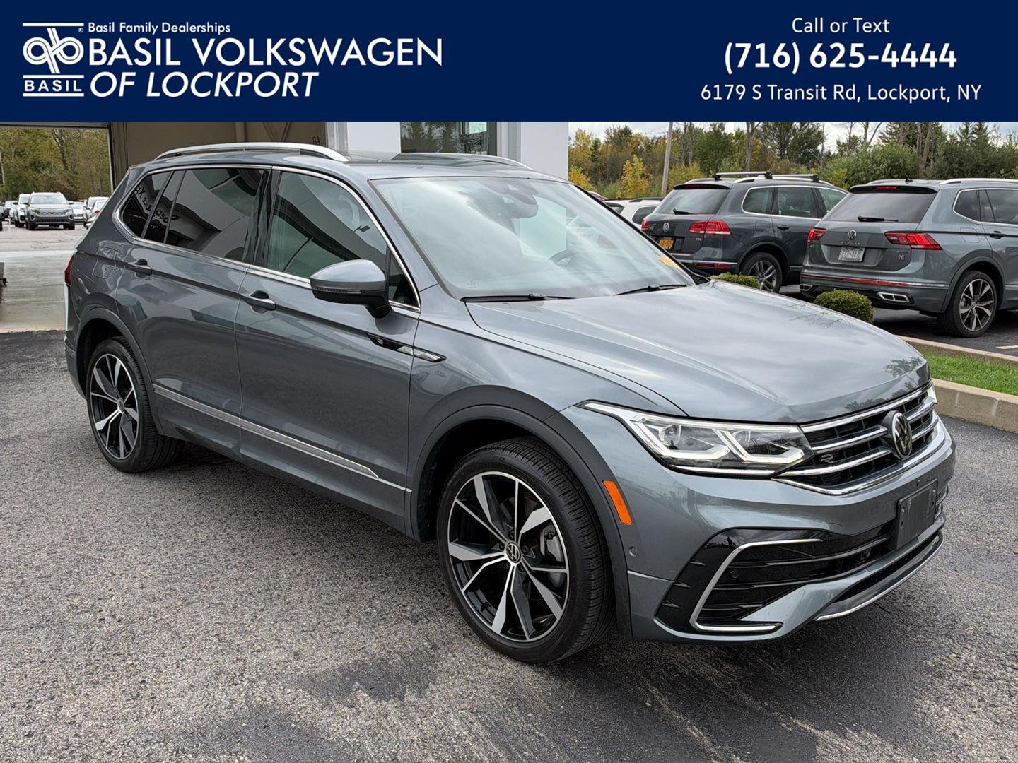Certified Used 2024 Platinum Gray Metallic Volkswagen SEL R-Line image 1