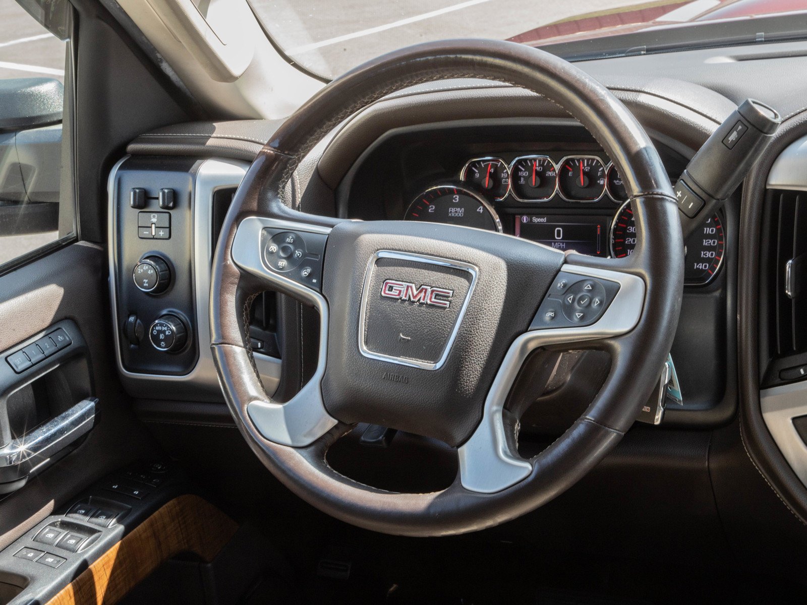 Used 2016 Crimson Red Tintcoat GMC SLT image 15