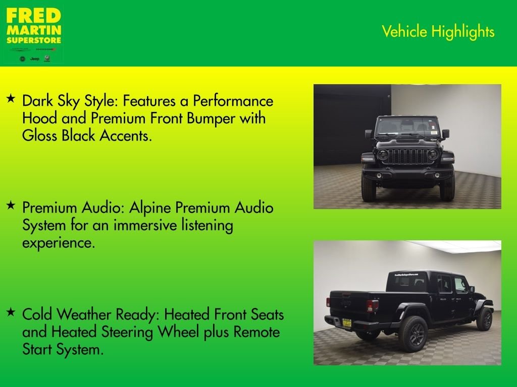 New 2026 Black Clearcoat Jeep Sport S image 14