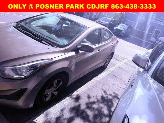 Used 2014 Hyundai Elantra SE with VIN 5NPDH4AE4EH538285 for sale in Davenport, FL