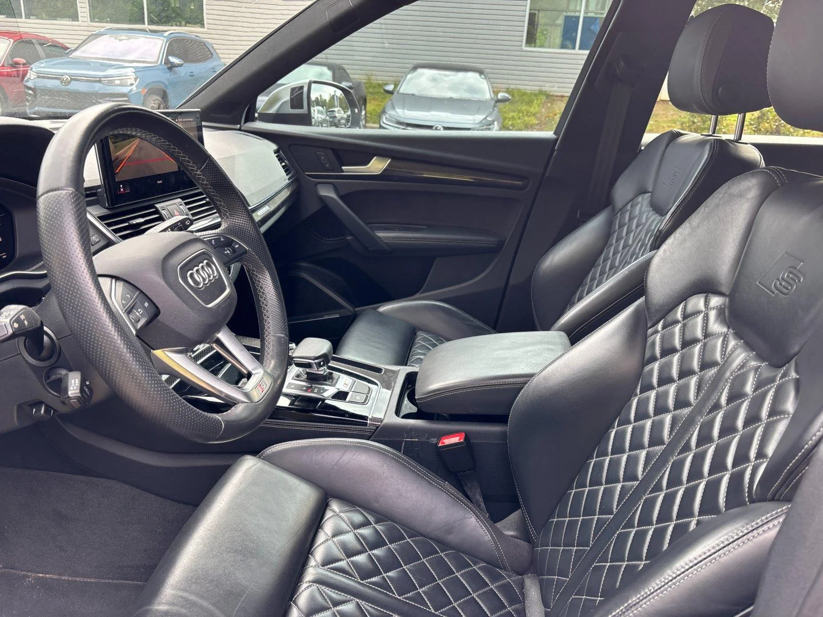 Used 2023 Mythos Black Metallic Audi Premium Plus image 14