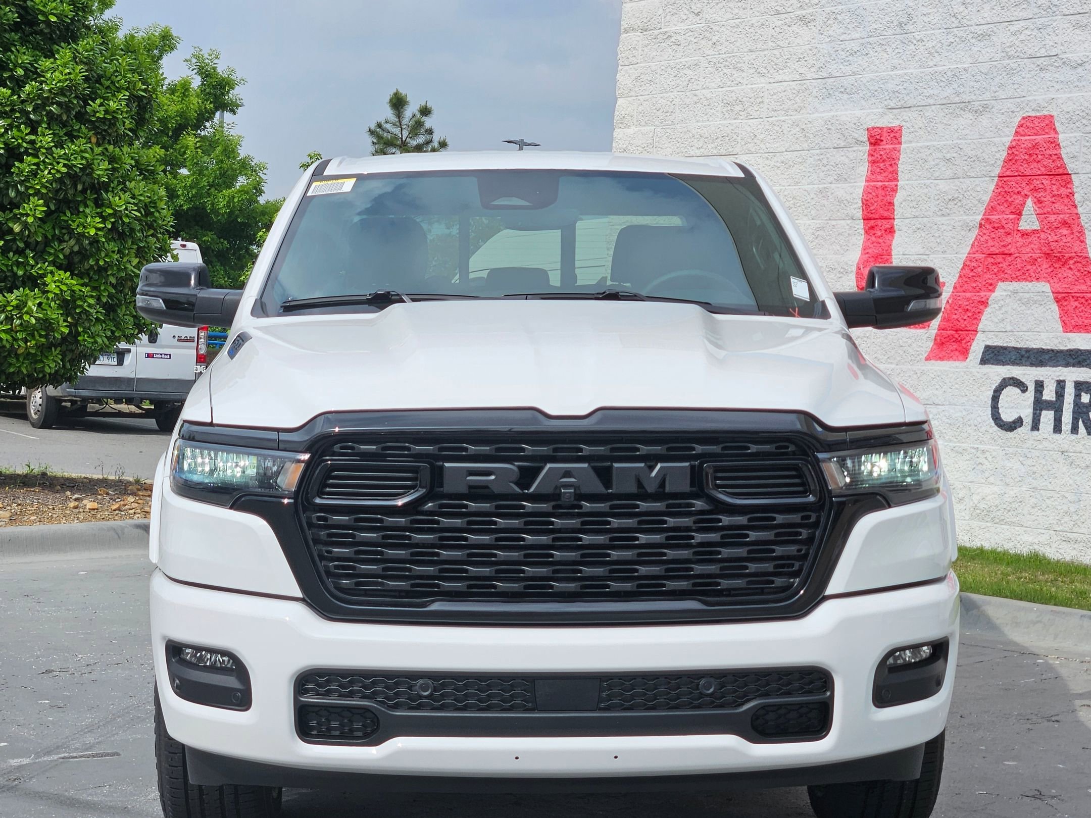 New 2026 Bright White Clear-Coat Exterior Paint RAM Big Horn image 2