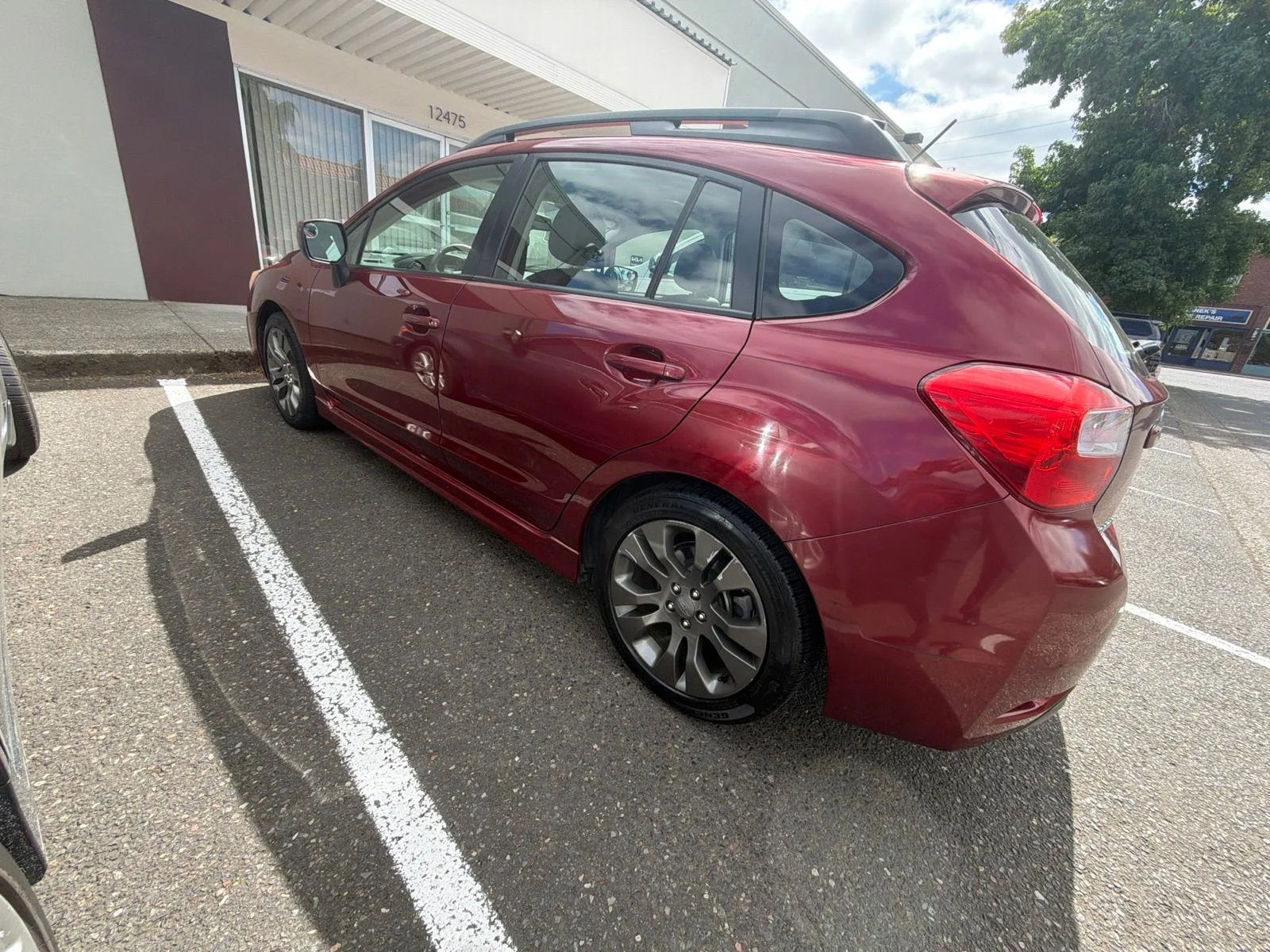 Used 2012 Lightning Red Subaru 2.0i Limited image 3
