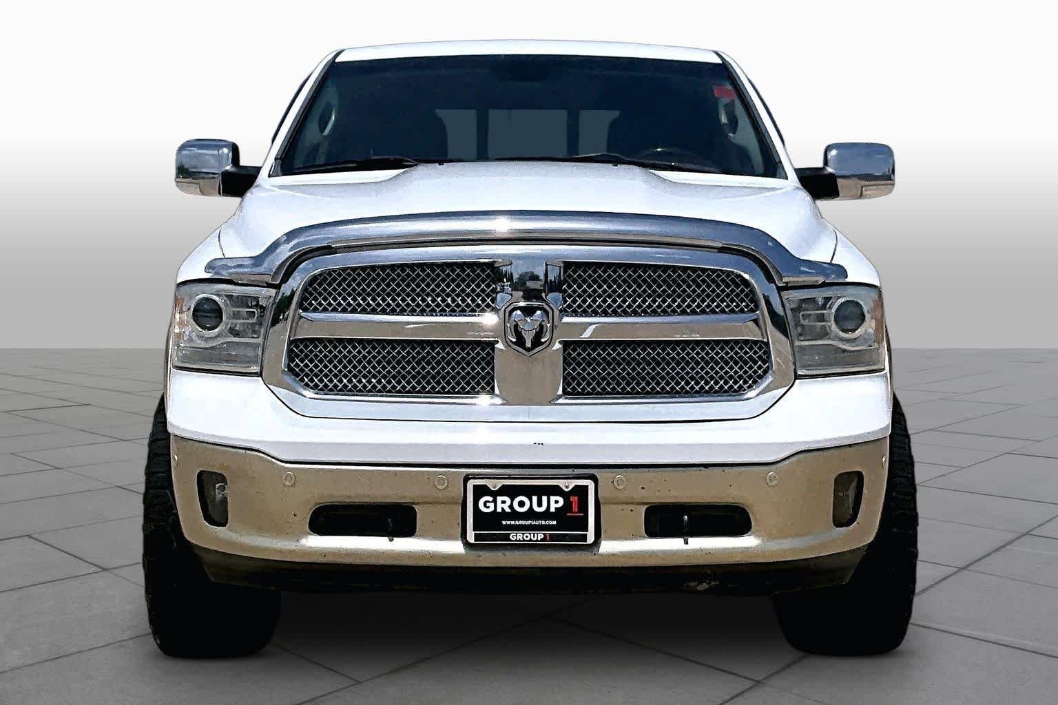 Used 2015 Bright White Clearcoat Ram Laramie Longhorn image 4