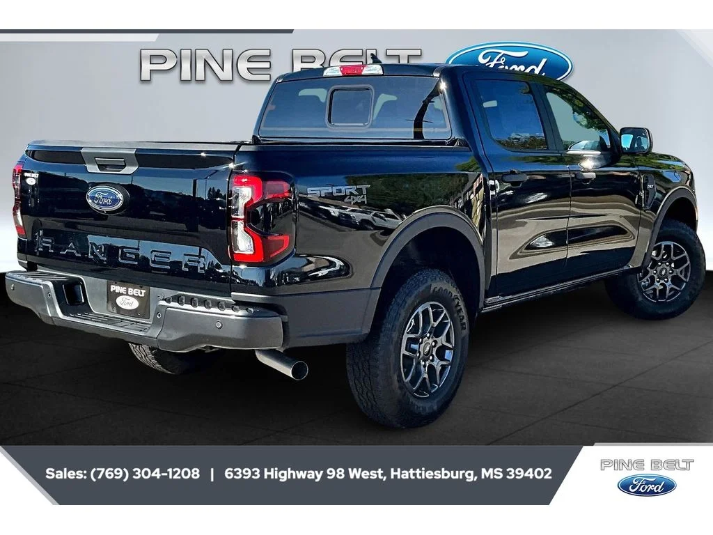 New 2025 Shadow Black Ford XLT image 11