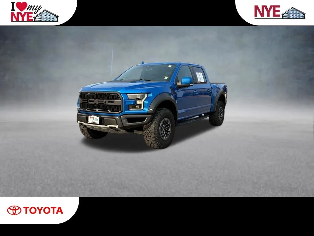 Used 2020 Blue Ford Raptor image 1