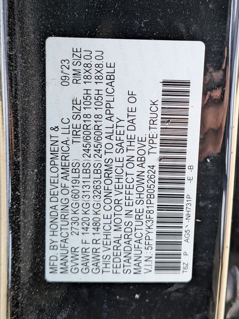 Used 2023  Honda Black Edition image 32