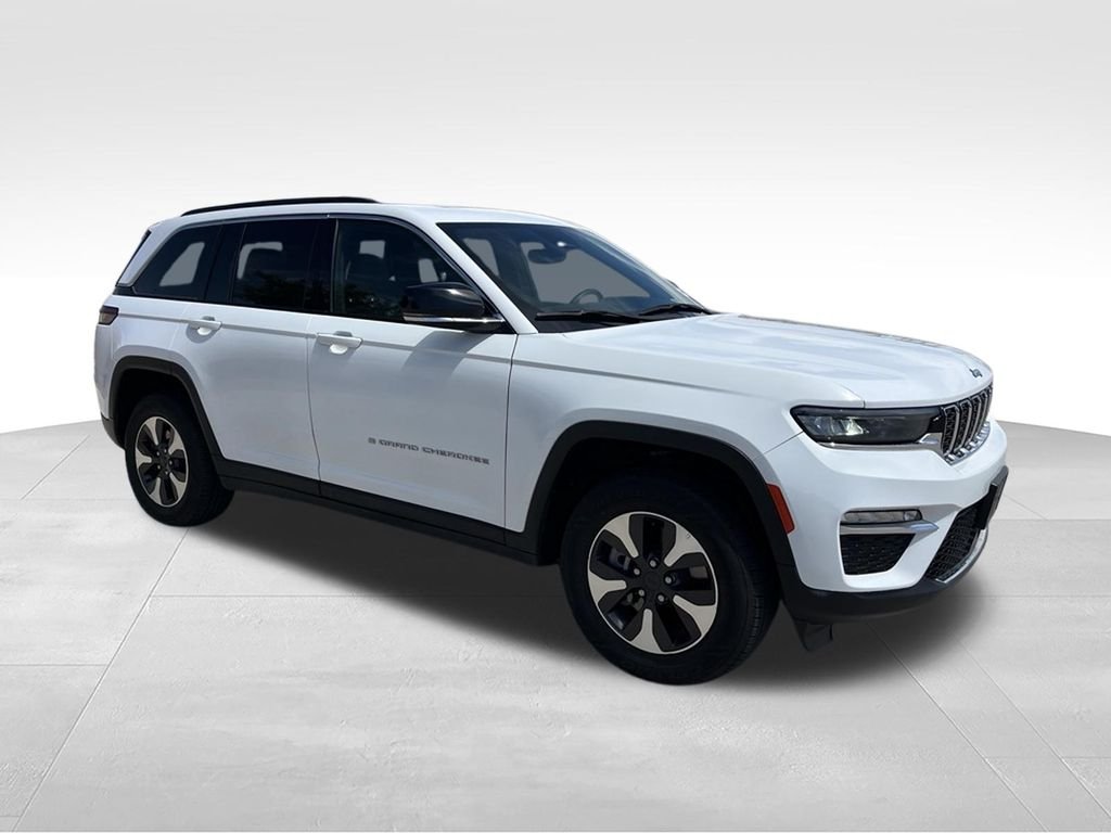 Used 2024 Bright White Clearcoat Jeep 4xe image 5