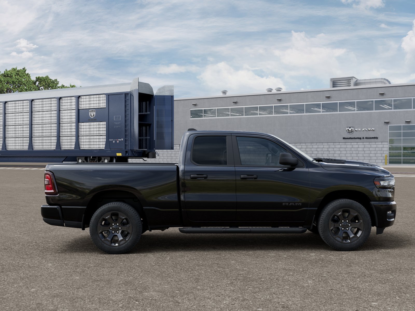 New 2026 Diamond Black Crystal Pearl-Coat Exterior Paint RAM Express image 29