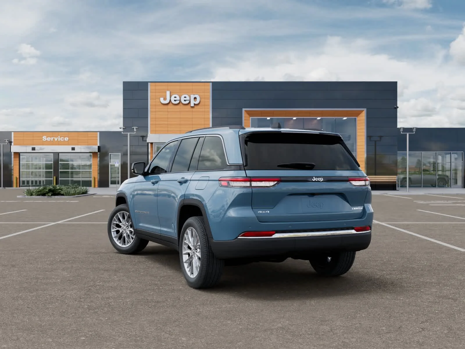 New 2027 Steel Blue Jeep Limited image 3