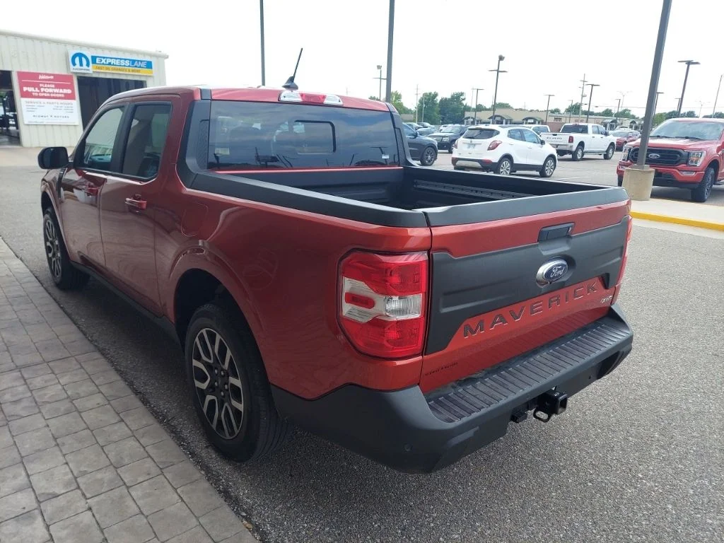 Certified Used 2024 Red Ford Lariat image 5