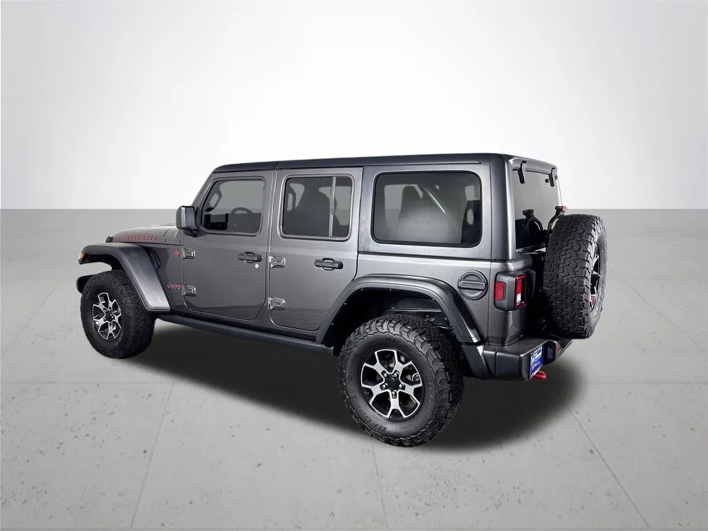 Used 2022 Gray Jeep Unlimited Rubicon image 8
