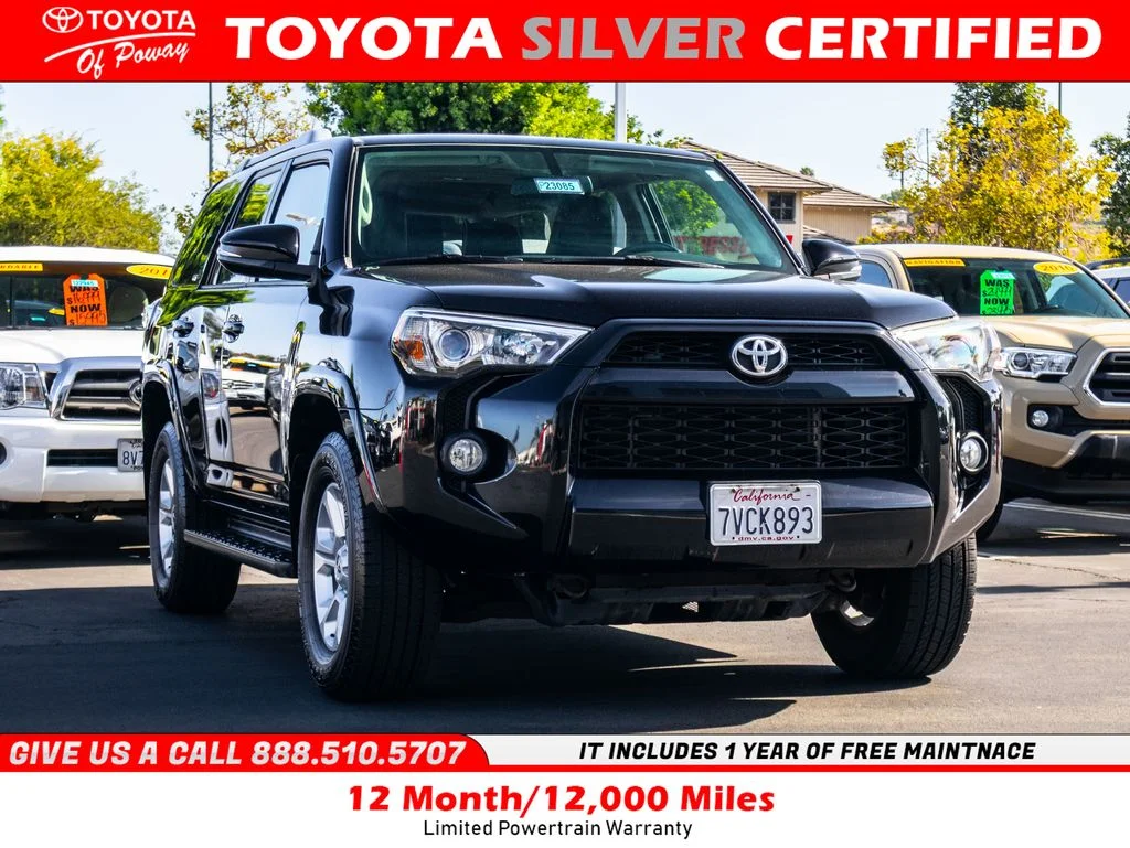 Used 2016 Black Toyota SR5 Premium image 1